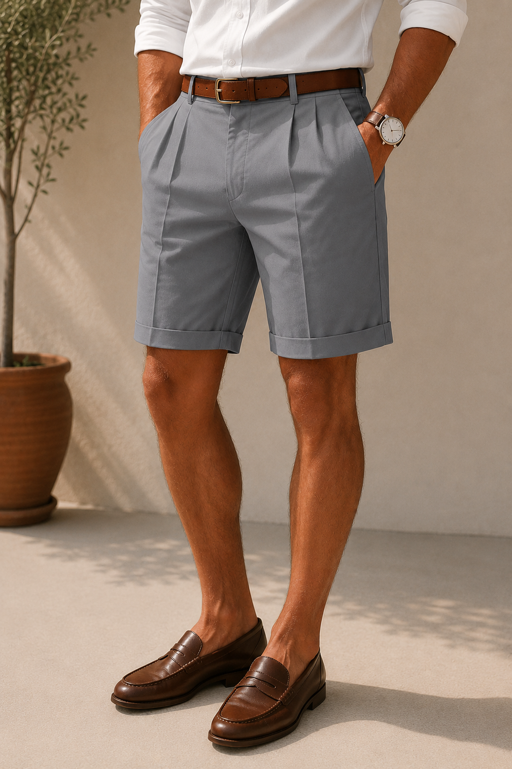 Michele- Shorts Elegantes Premium para hombres