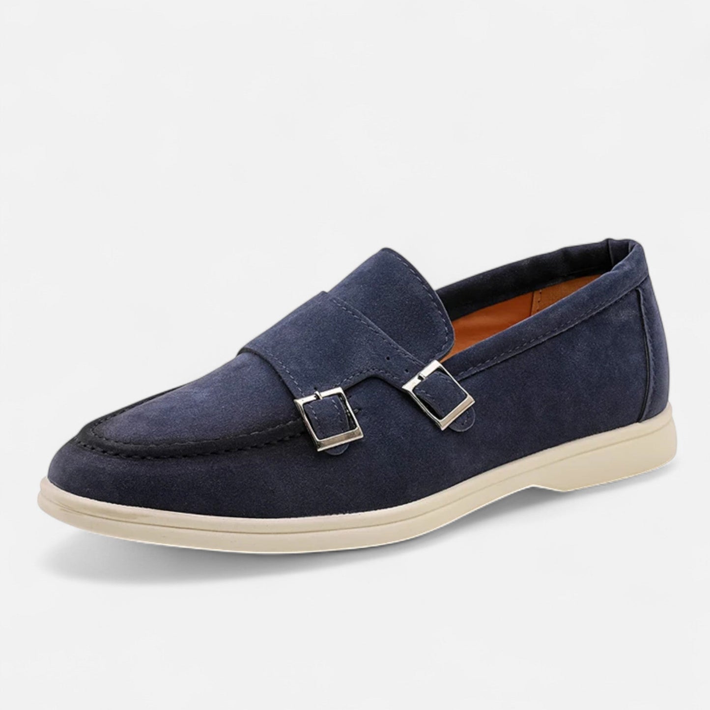 Hugo-Mocasines Doble Hebilla Para Hombre